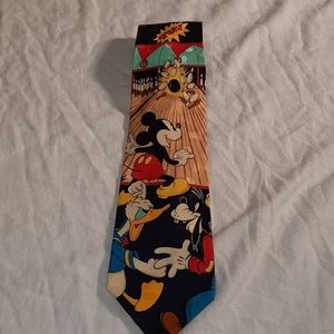 The Disney store Mickey Mouse bowling silk tie